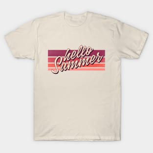 Hello Summer - Summer Vibes T-Shirt